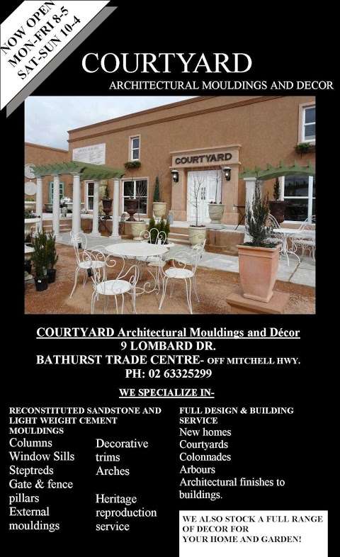 Photo: Courtyard Architectural Mouldings & Decor